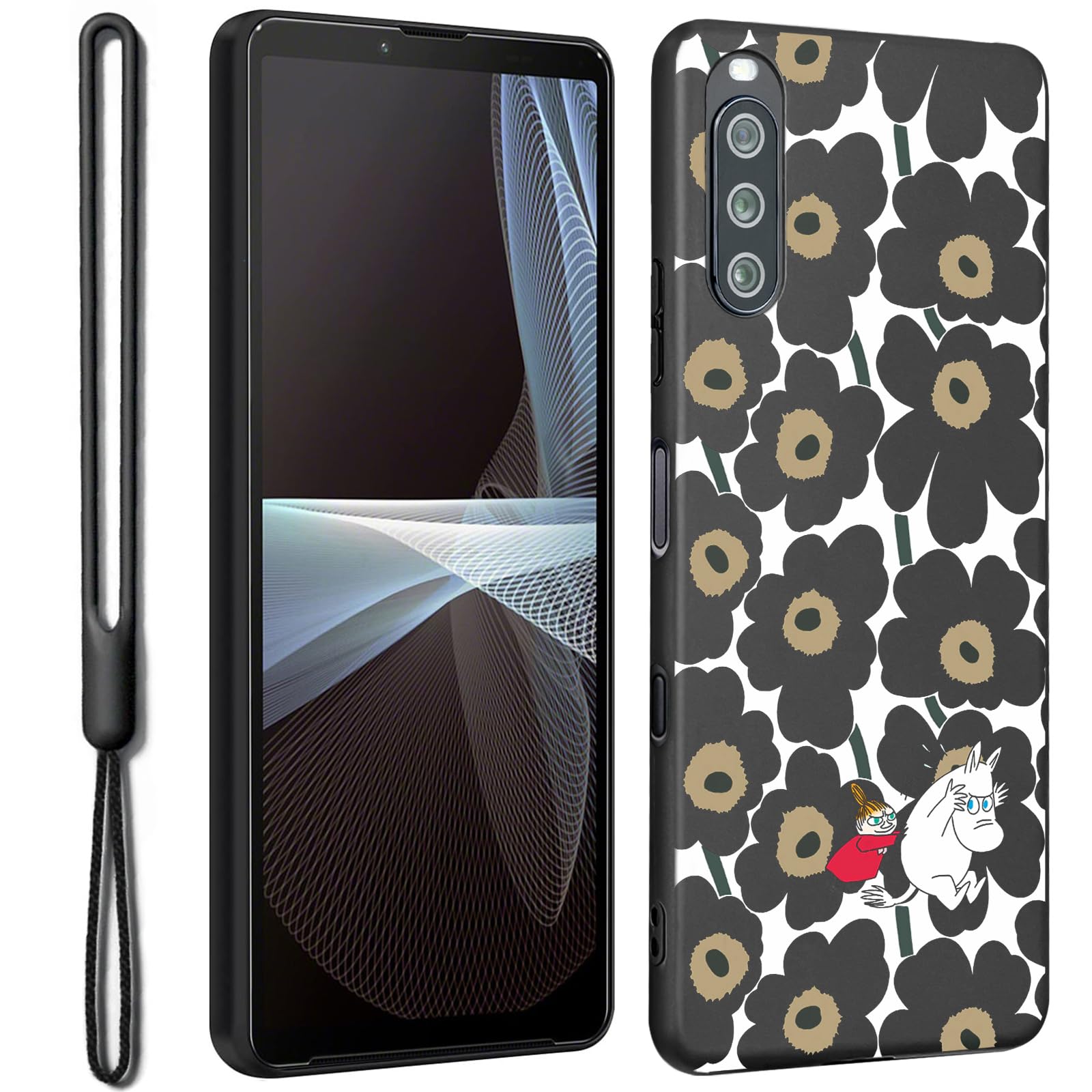 ケース付！SONY Xperia 10 IIl 5G SO-52B Amazon.co.jp: so-52b 用 ケース シリコン 可愛い xperia 10 iii sog04